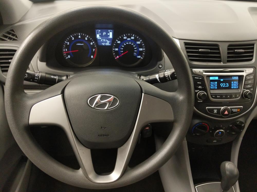 2016 Hyundai Accent - Driver Dash
