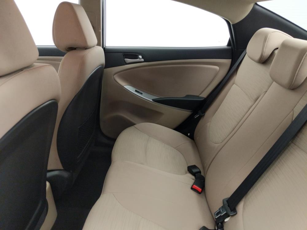 2016 Hyundai Accent - Driver Rear Seat