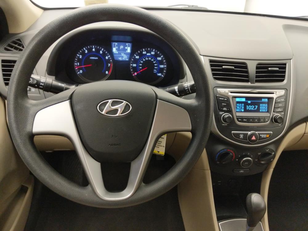 2016 Hyundai Accent - Driver Dash