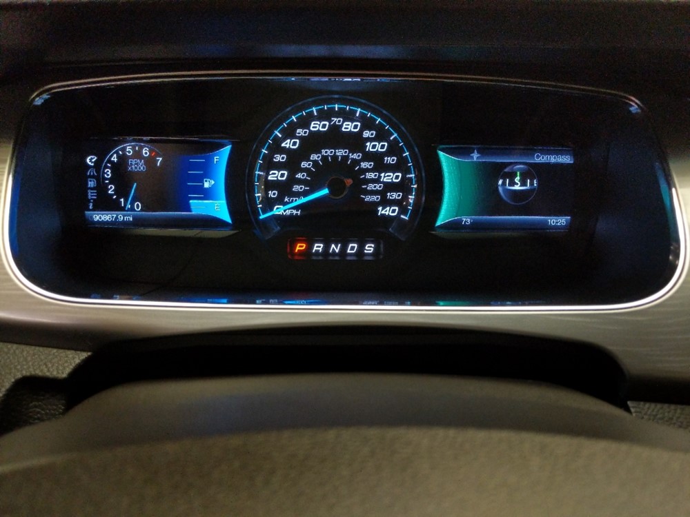 2013 Ford Taurus - Odometer Close Up