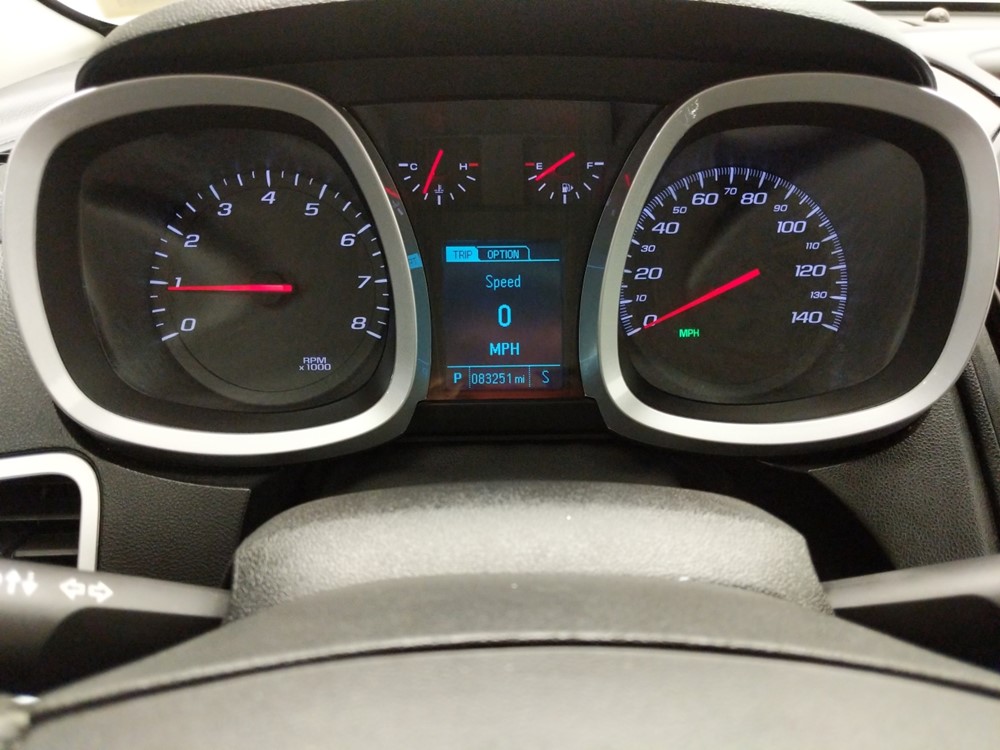 2015 Chevrolet Equinox - Odometer Close Up