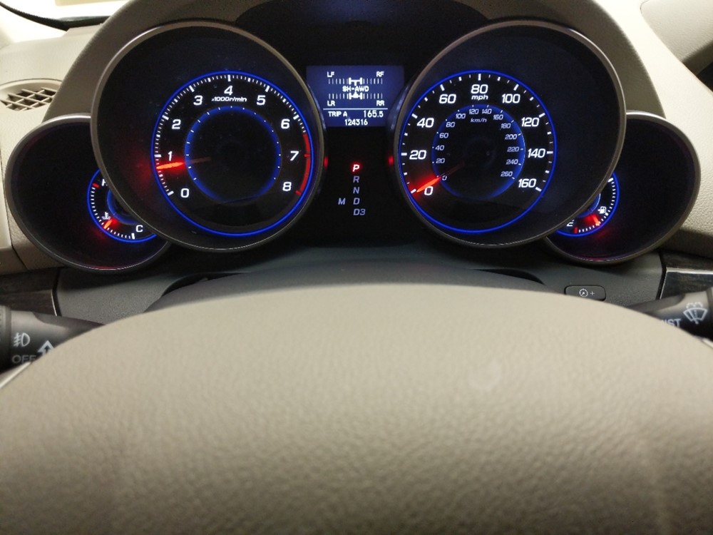 2009 Acura MDX - Odometer Close Up