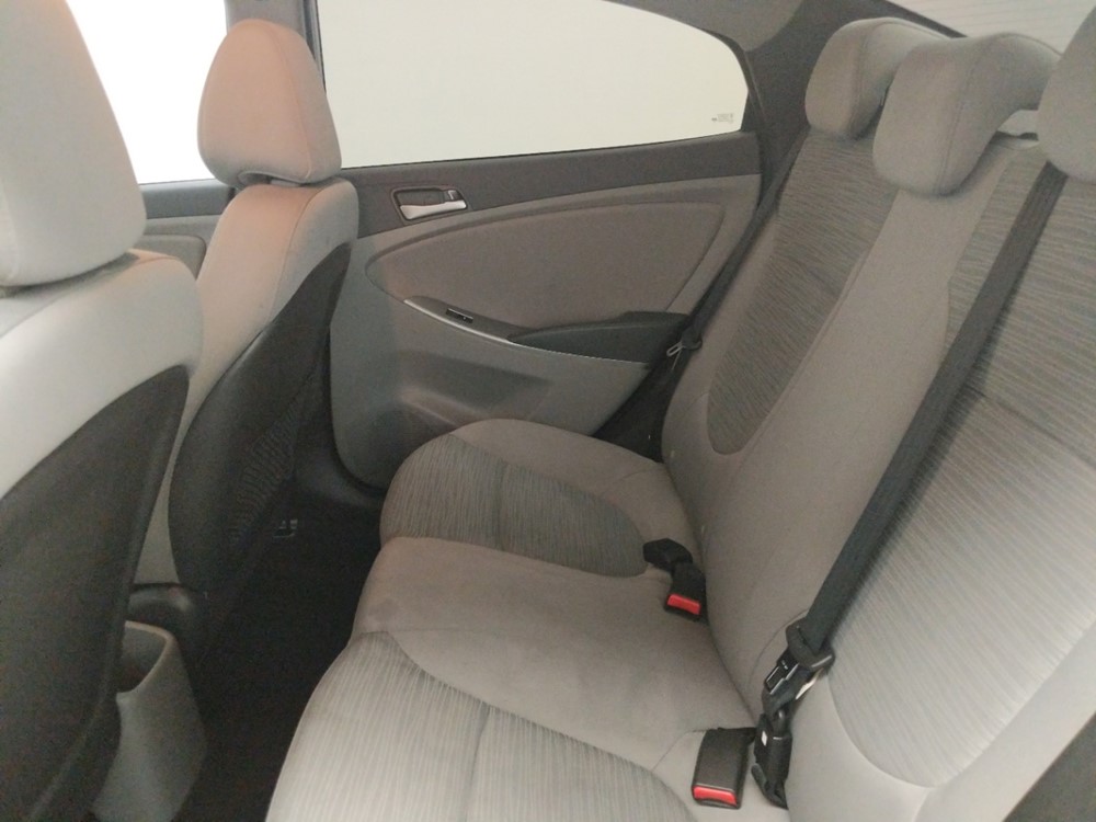 2016 Hyundai Accent - Driver Rear Seat