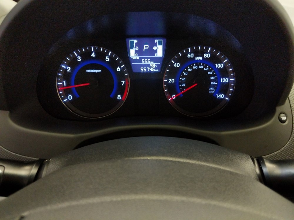 2016 Hyundai Accent - Odometer Close Up