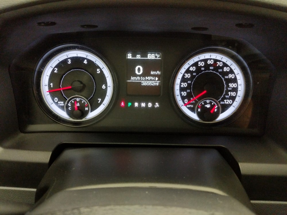 2015 Dodge Ram 1500 - Odometer Close Up