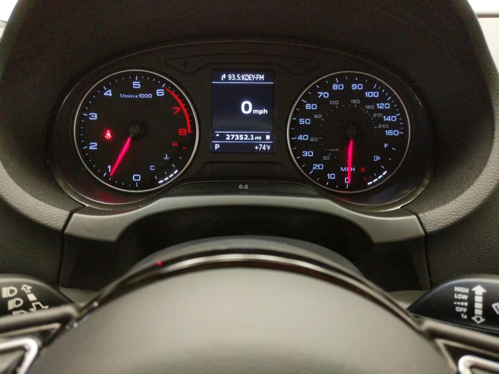 2015 Audi A3 - Odometer Close Up