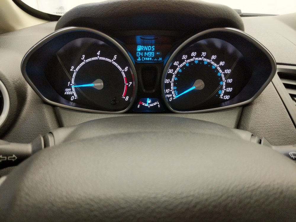 2017 Ford Fiesta - Odometer Close Up