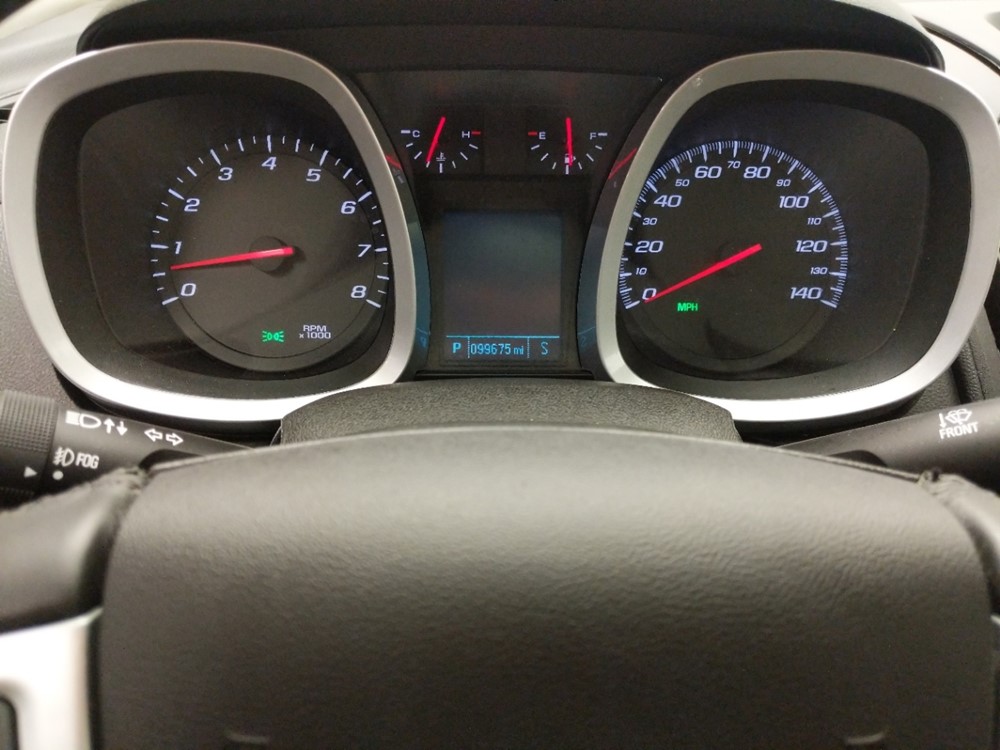 2014 Chevrolet Equinox - Odometer Close Up