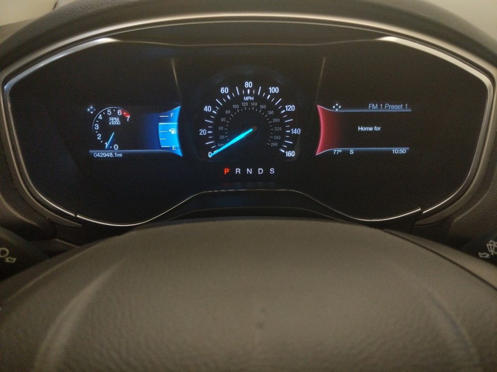 2016 Ford Fusion - Odometer Close Up