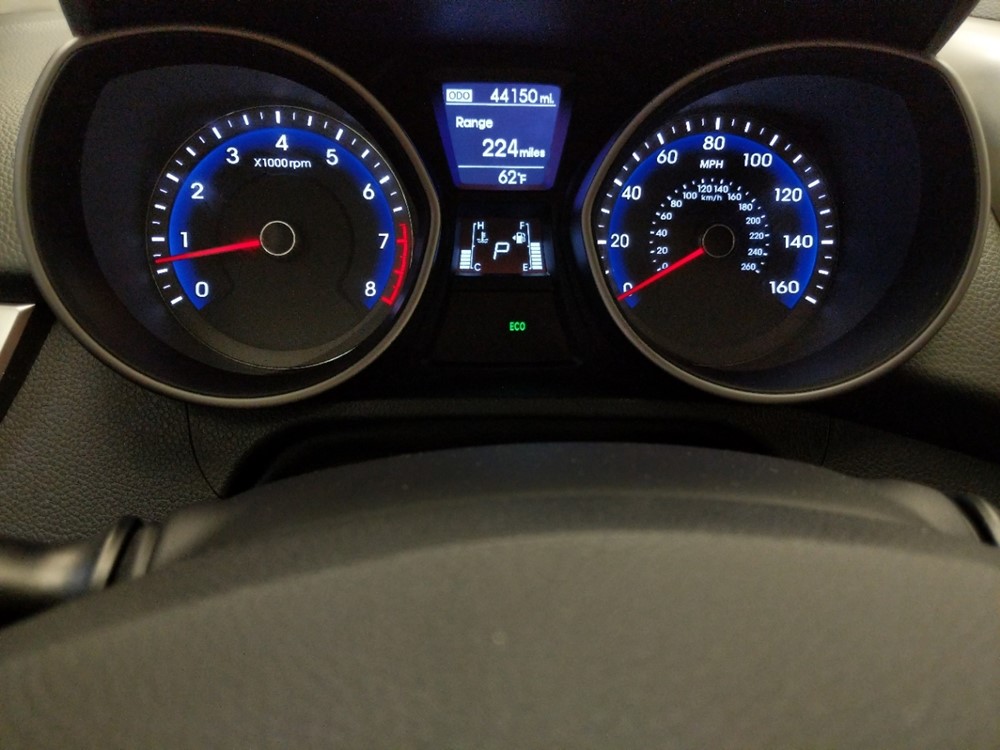 2017 Hyundai Elantra - Odometer Close Up