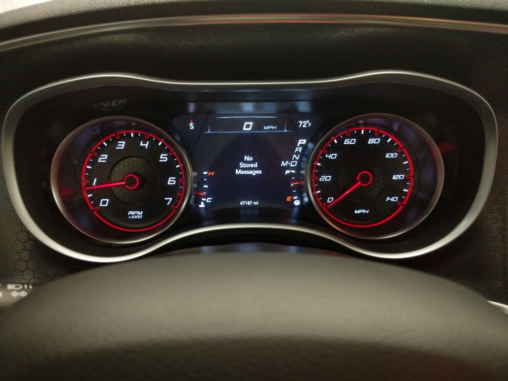 2017 Dodge Charger - Odometer Close Up