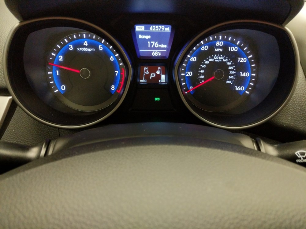 2017 Hyundai Elantra - Odometer Close Up