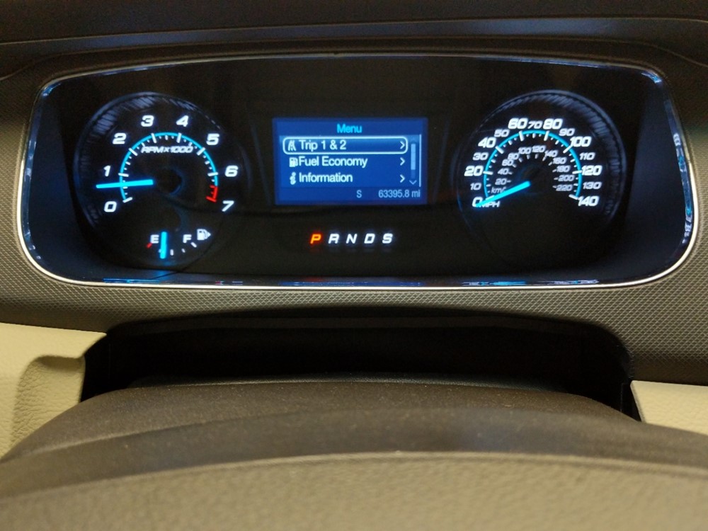2015 Ford Taurus - Odometer Close Up
