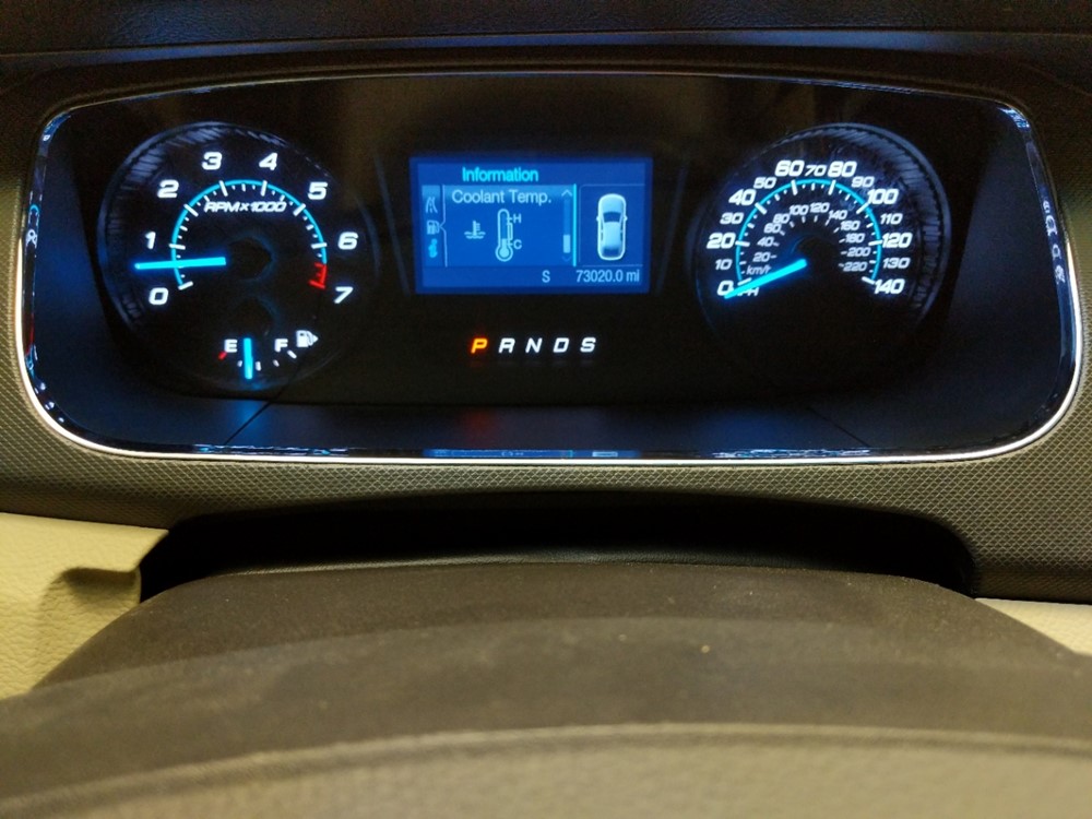 2014 Ford Taurus - Odometer Close Up