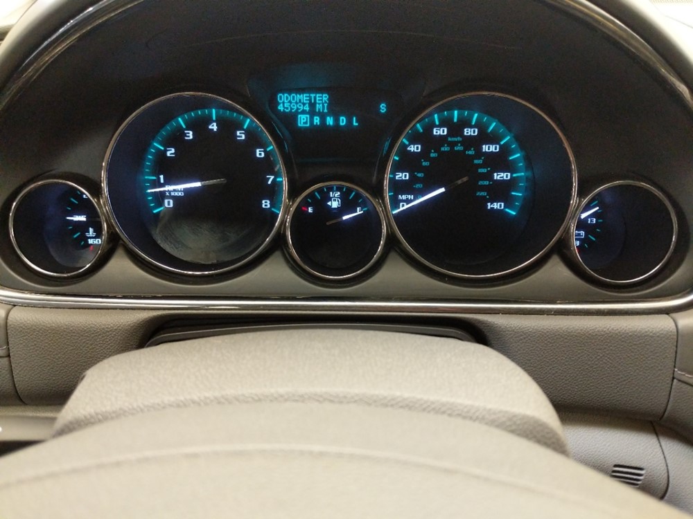 2015 Buick Enclave - Odometer Close Up
