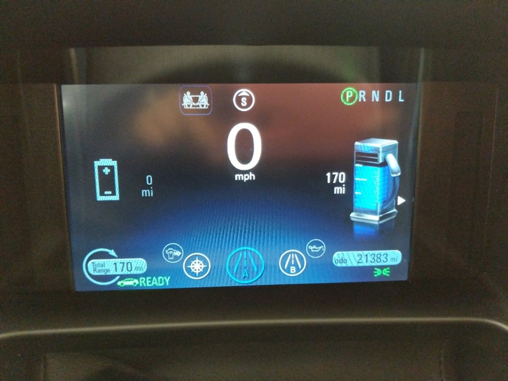 2015 Chevrolet Volt - Odometer Close Up