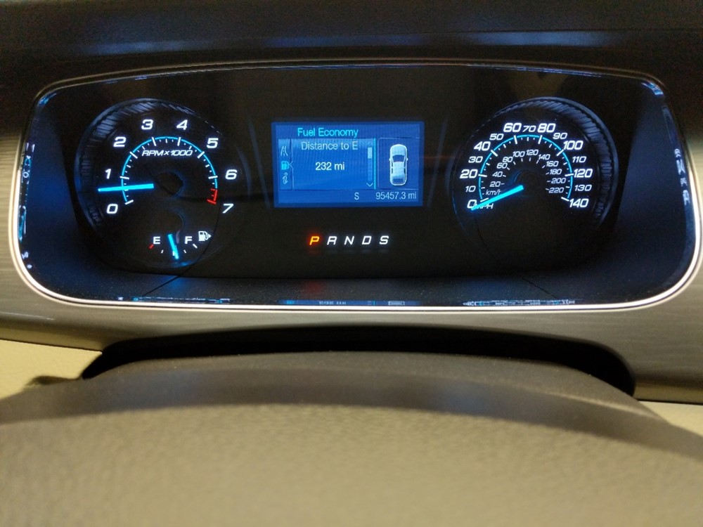 2015 Ford Taurus - Odometer Close Up