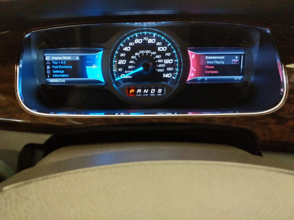 2013 Ford Taurus - Odometer Close Up