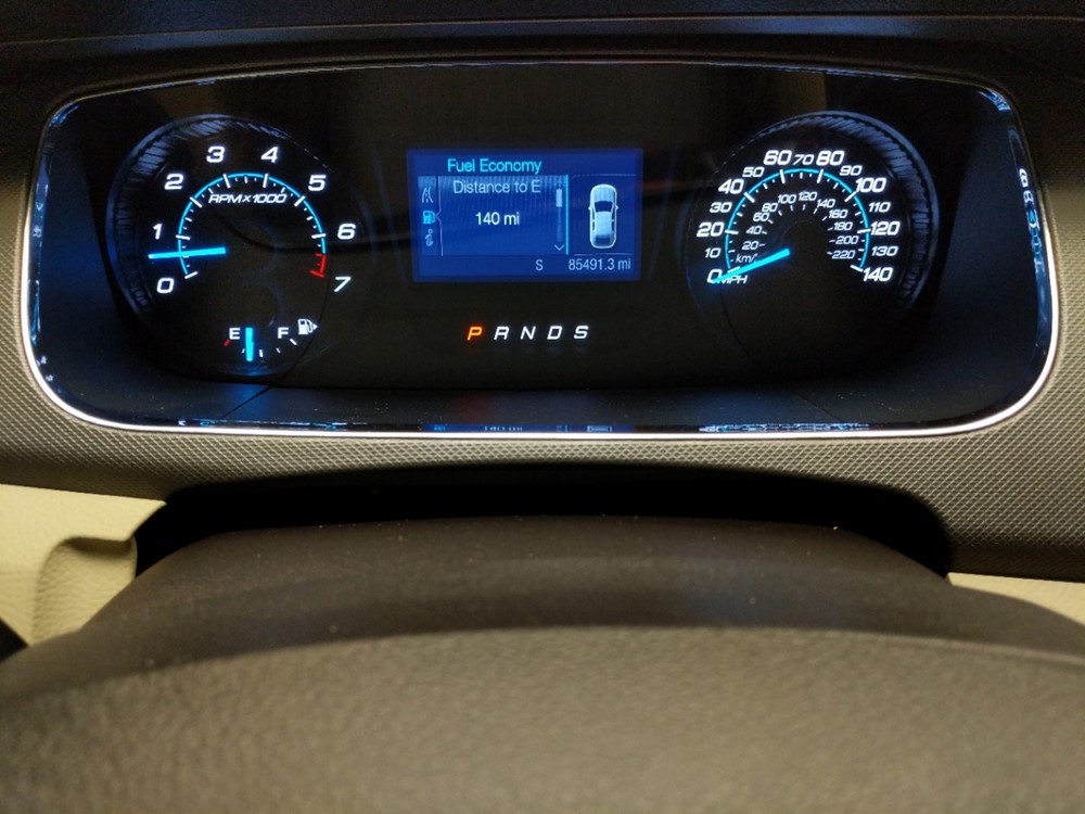 2016 Ford Taurus - Odometer Close Up