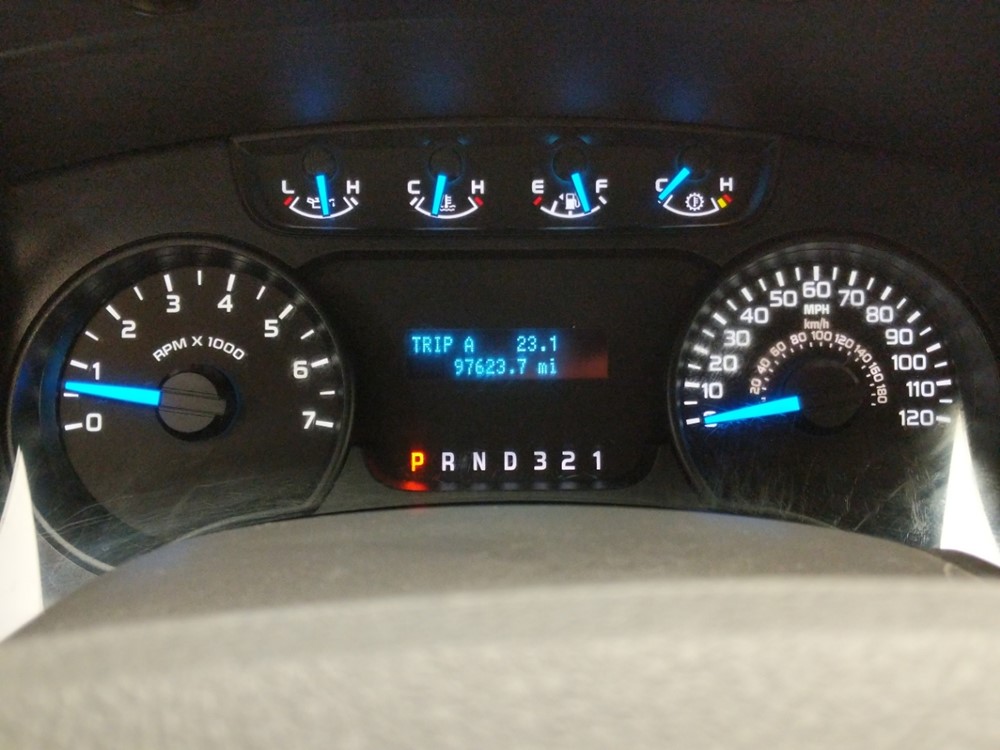 2014 Ford F-150 - Odometer Close Up