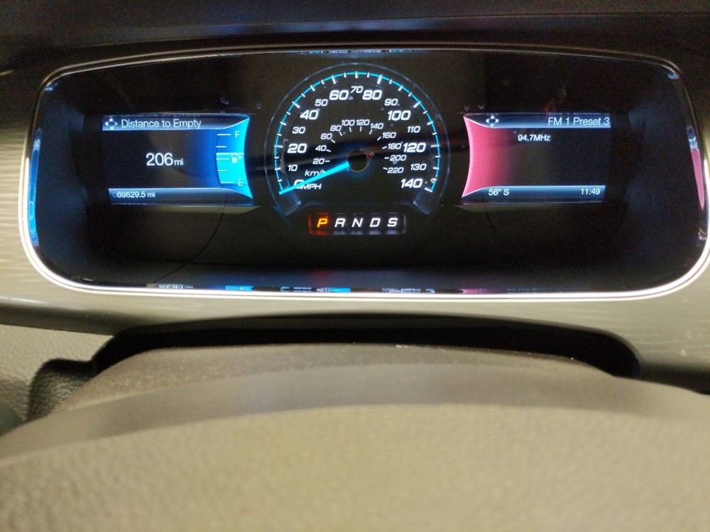 2015 Ford Taurus - Odometer Close Up