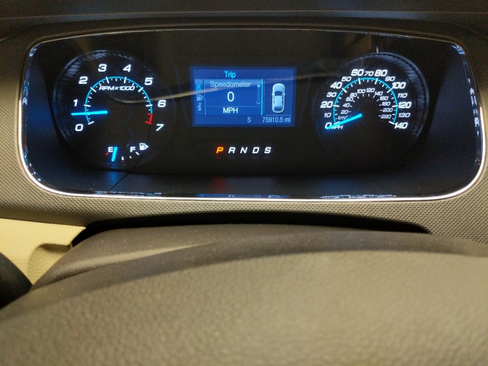 2016 Ford Taurus - Odometer Close Up
