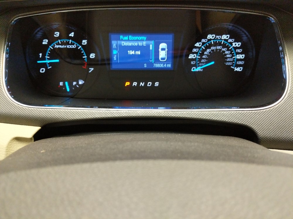 2016 Ford Taurus - Odometer Close Up