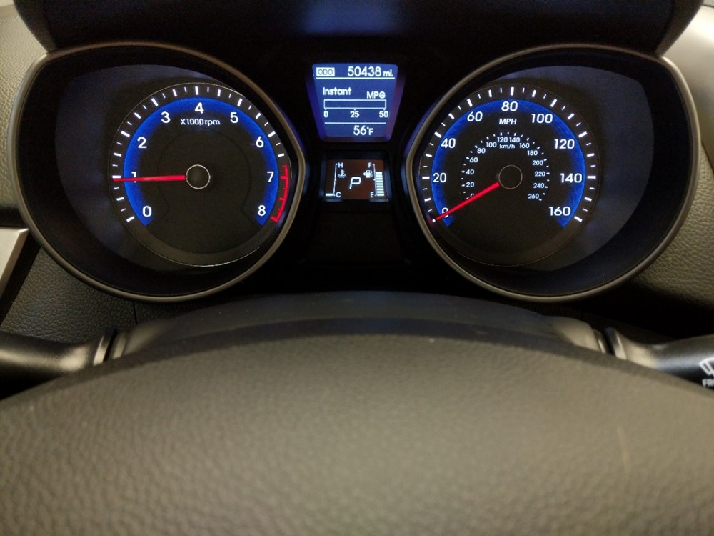 2017 Hyundai Elantra - Odometer Close Up