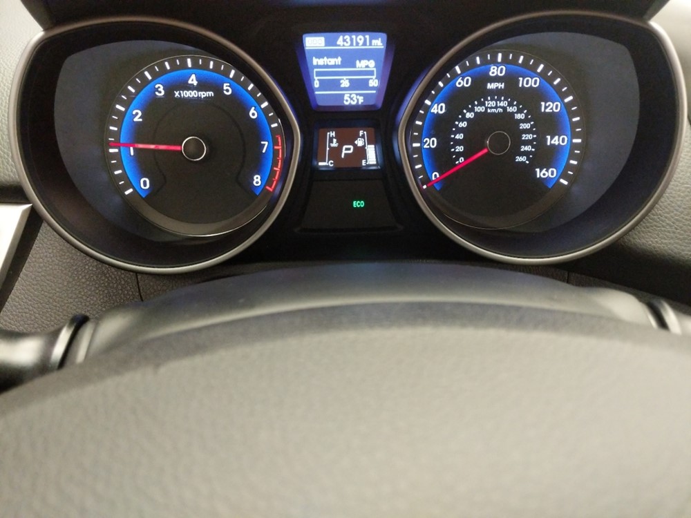 2017 Hyundai Elantra - Odometer Close Up