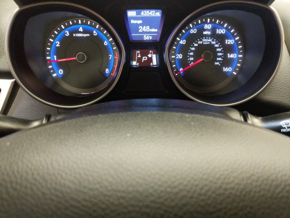 2017 Hyundai Elantra - Odometer Close Up