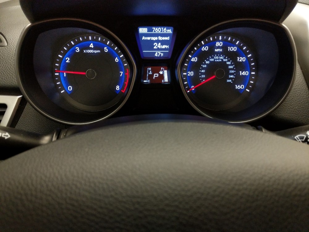 2016 Hyundai Elantra - Odometer Close Up