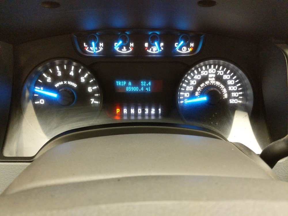 2014 Ford F-150 - Odometer Close Up
