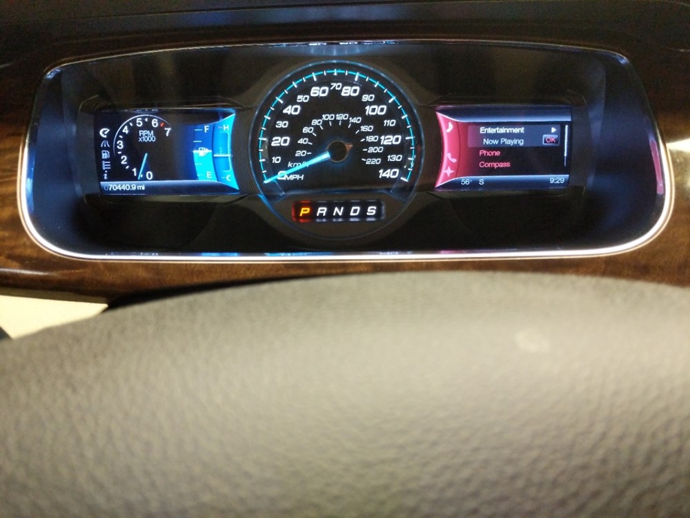 2013 Ford Taurus - Odometer Close Up