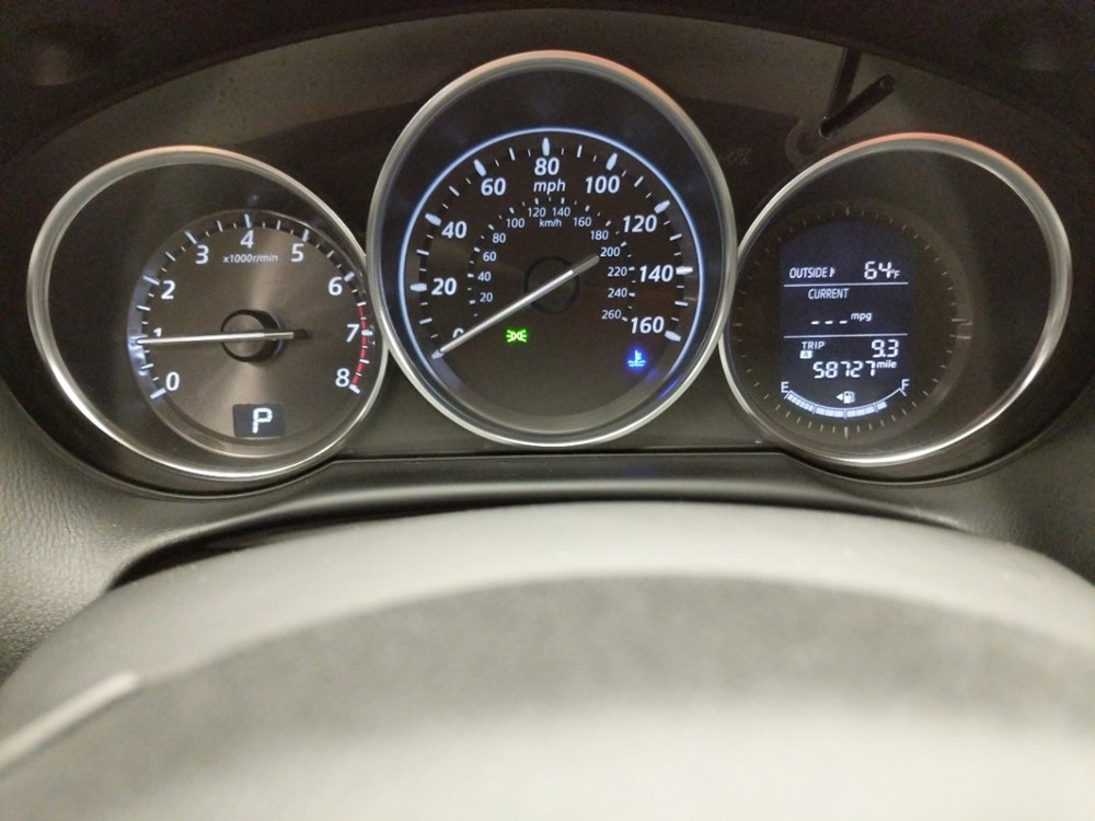 2015 Mazda CX-5 - Odometer Close Up