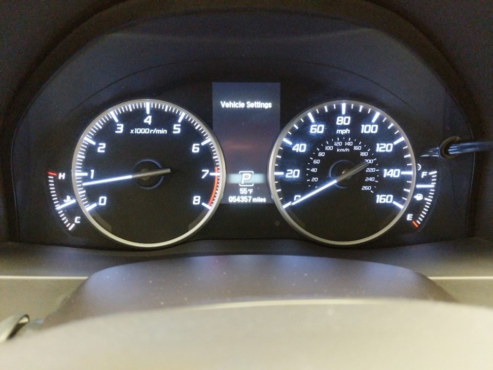 2016 Acura RDX - Odometer Close Up