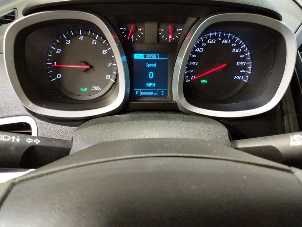 2016 Chevrolet Equinox - Odometer Close Up