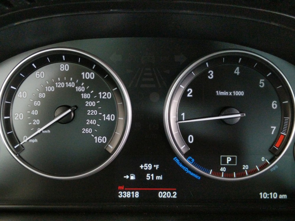 2017 BMW X3 - Odometer Close Up