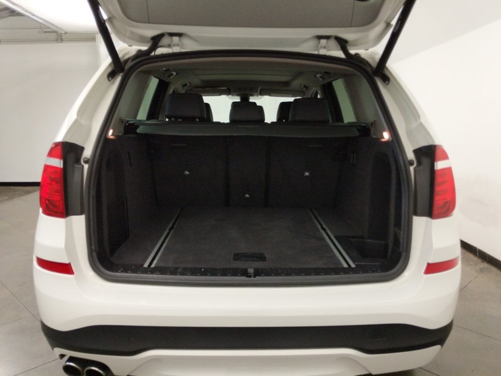 2017 BMW X3 - Trunk