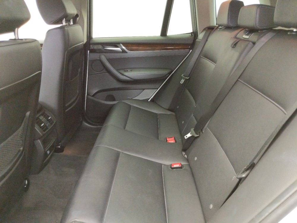 2017 BMW X3 - Driver Rear Seat