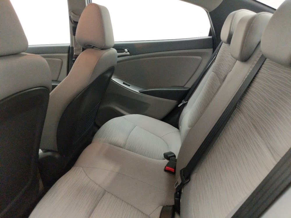 2016 Hyundai Accent - Driver Rear Seat
