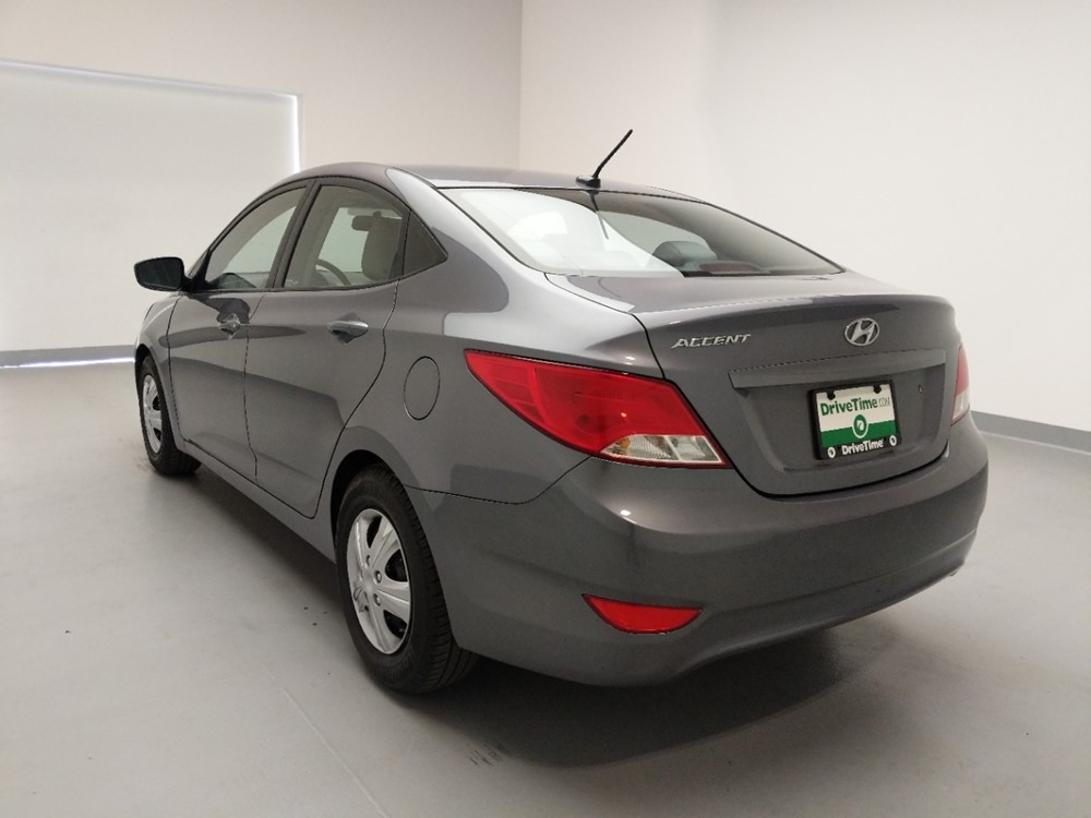 2016 Hyundai Accent - Driver Rear Bumper