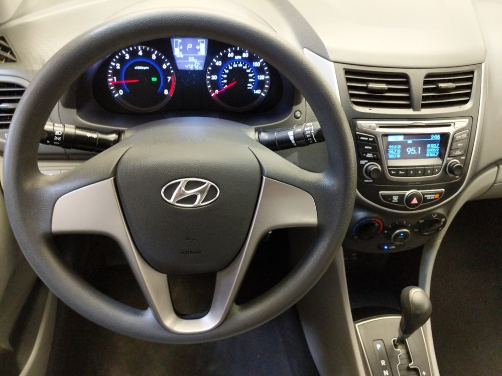 2016 Hyundai Accent - Driver Dash