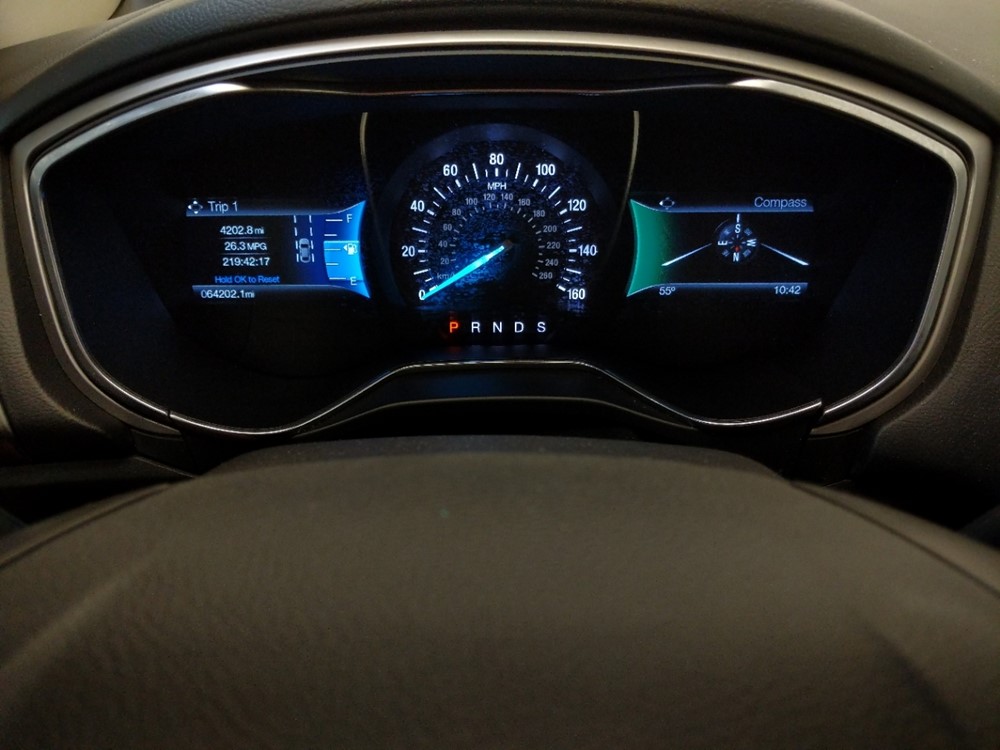 2016 Ford Fusion - Odometer Close Up