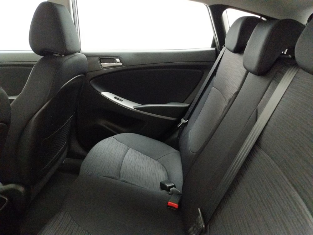 2017 Hyundai Accent - Driver Rear Seat