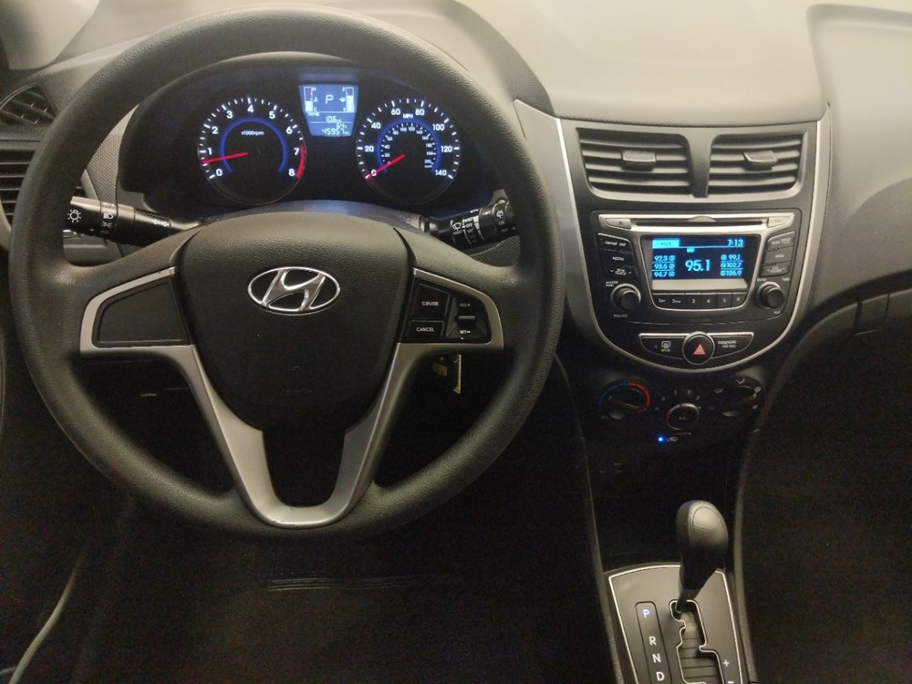 2017 Hyundai Accent - Driver Dash