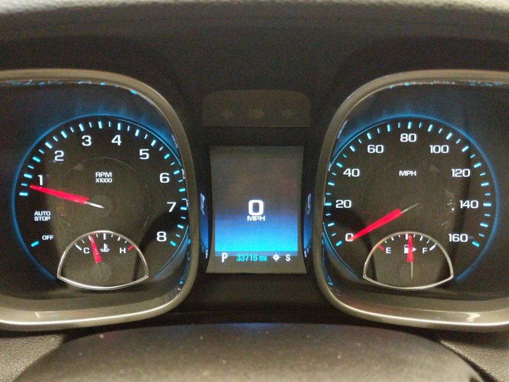 2016 Chevrolet Malibu - Odometer Close Up