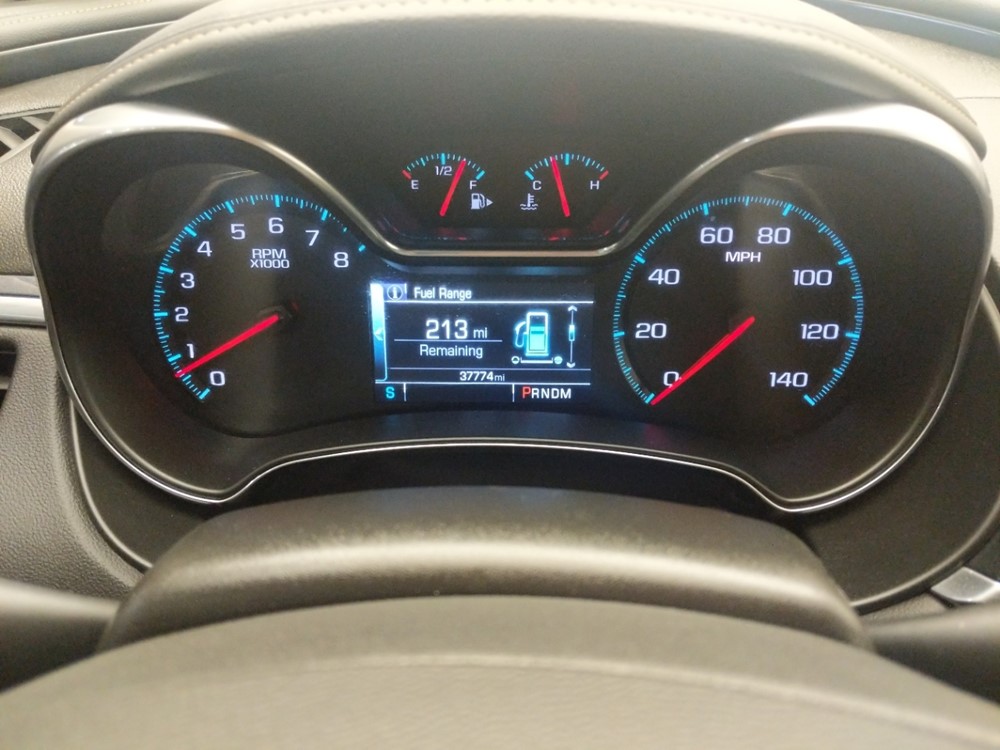 2018 Chevrolet Impala - Odometer Close Up