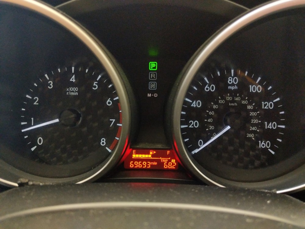 2012 Mazda Mazda5 - Odometer Close Up