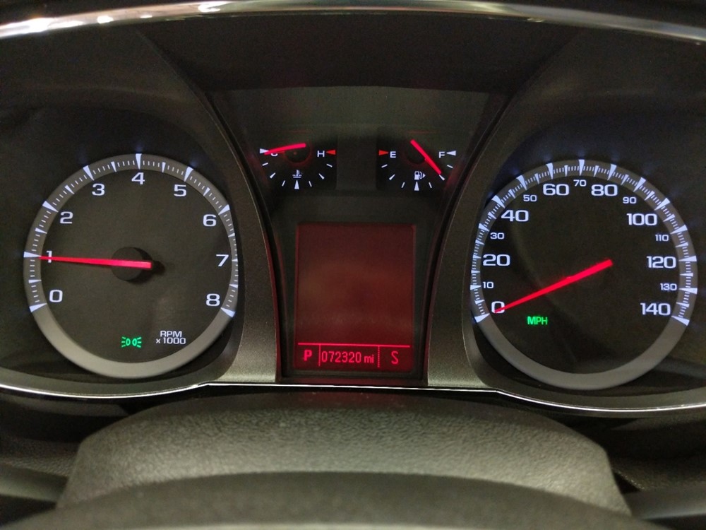 2013 GMC Terrain - Odometer Close Up