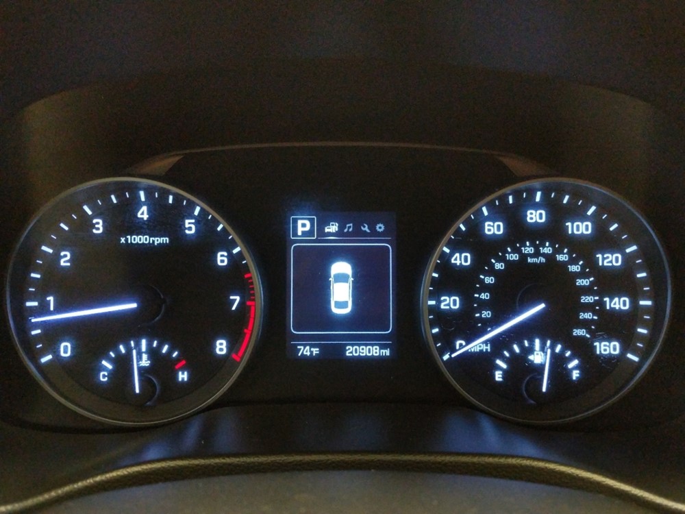 2018 Hyundai Elantra - Odometer Close Up